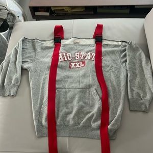 Furst of a Kind Unisex Reworked Vintage Unique OHIO STATE University Sweatshirt